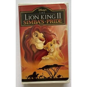 Disney The Lion King II Simbas Pride VHS 1998 Matthew Broderick Walt Home Video